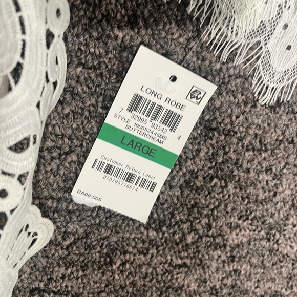 NEW: International Concepts Intimate Long Robe, size Large - Picture 3 of 3